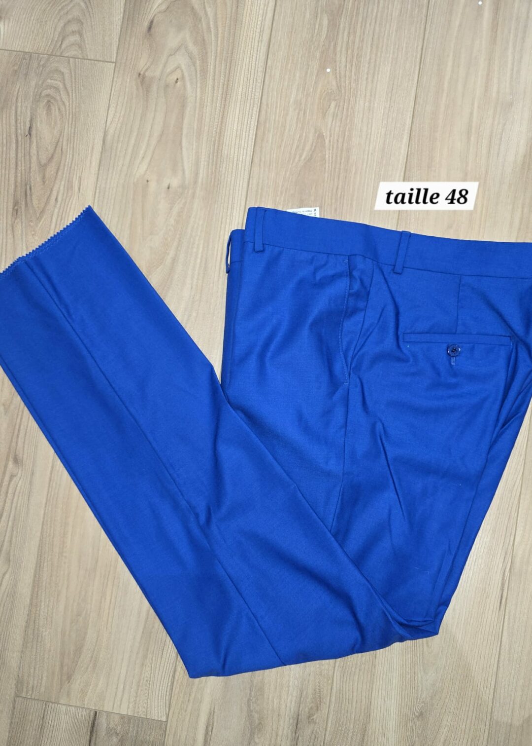 Pantalon costume bleu