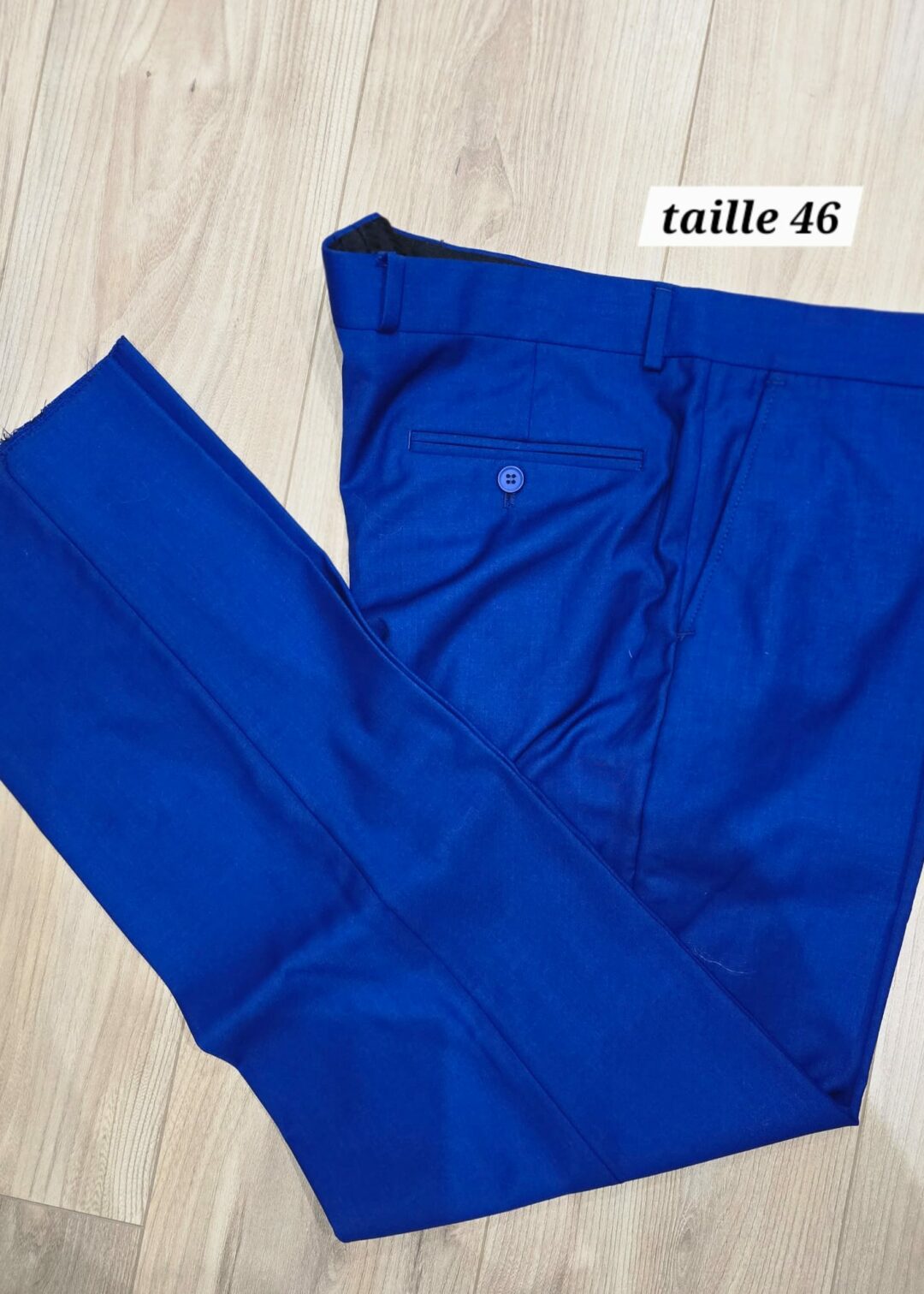 Pantalon costume bleu