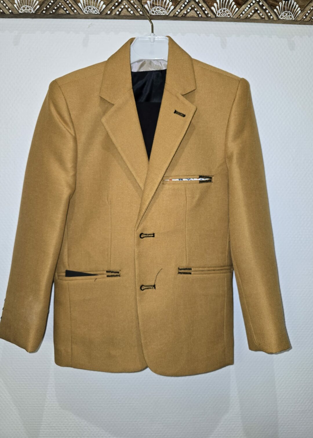 Costume enfant moutarde